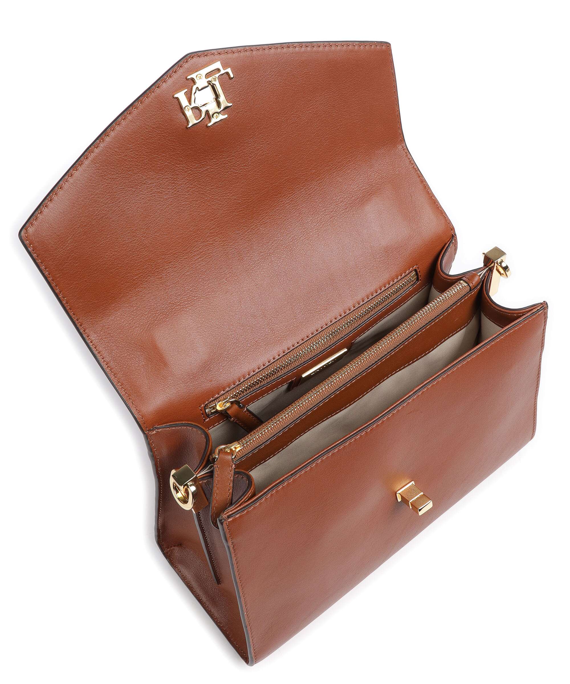 Lauren Ralph Lauren Farrah 27 Handbag tan