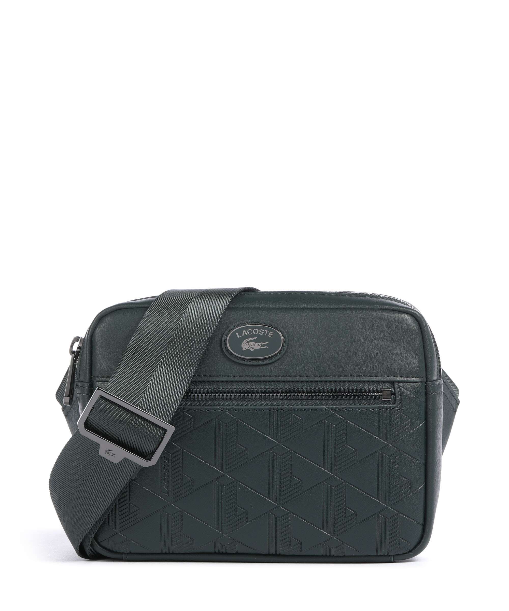 Lacoste Nomogramme Crossbody bag sinople