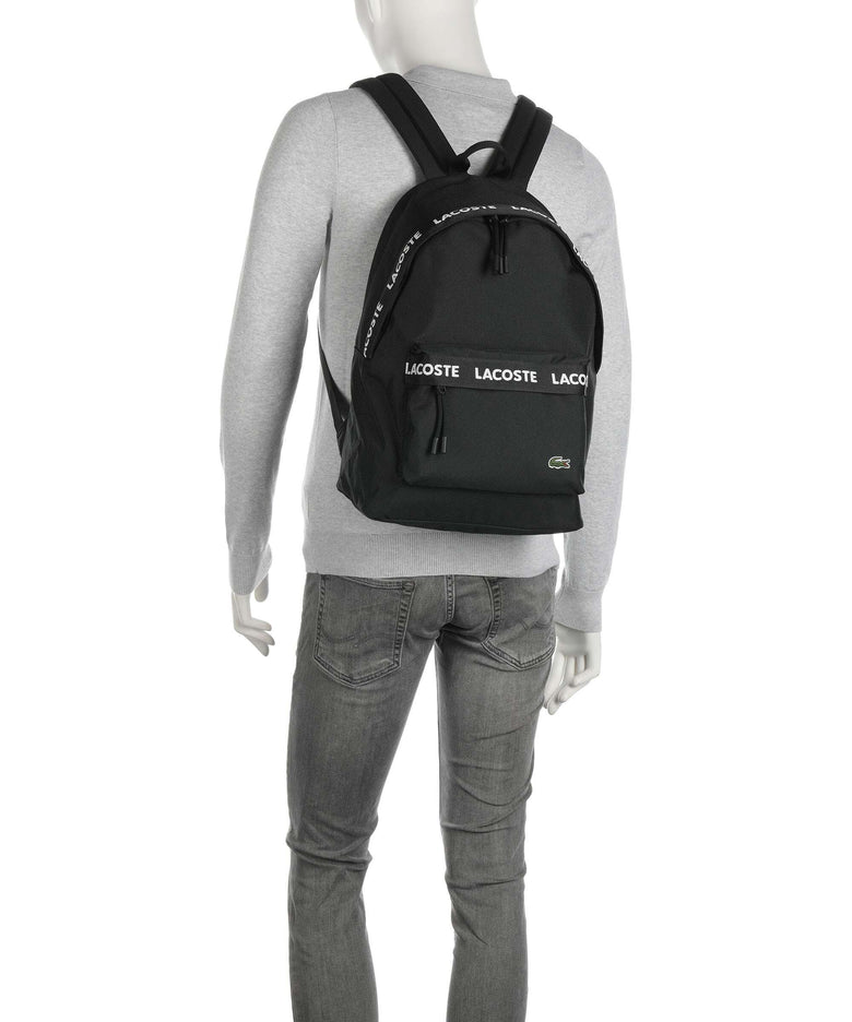 Lacoste Neocroc Backpack tape noir
