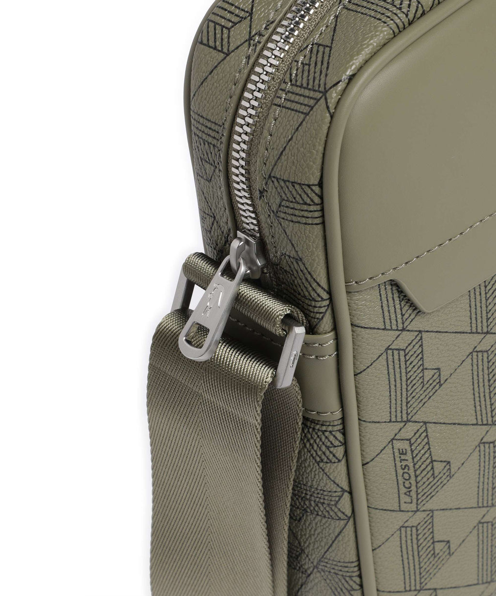 Lacoste The Blend Crossbody bag mono kaki/noir