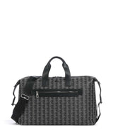 Lacoste The Blend Weekender monogram noir/gris