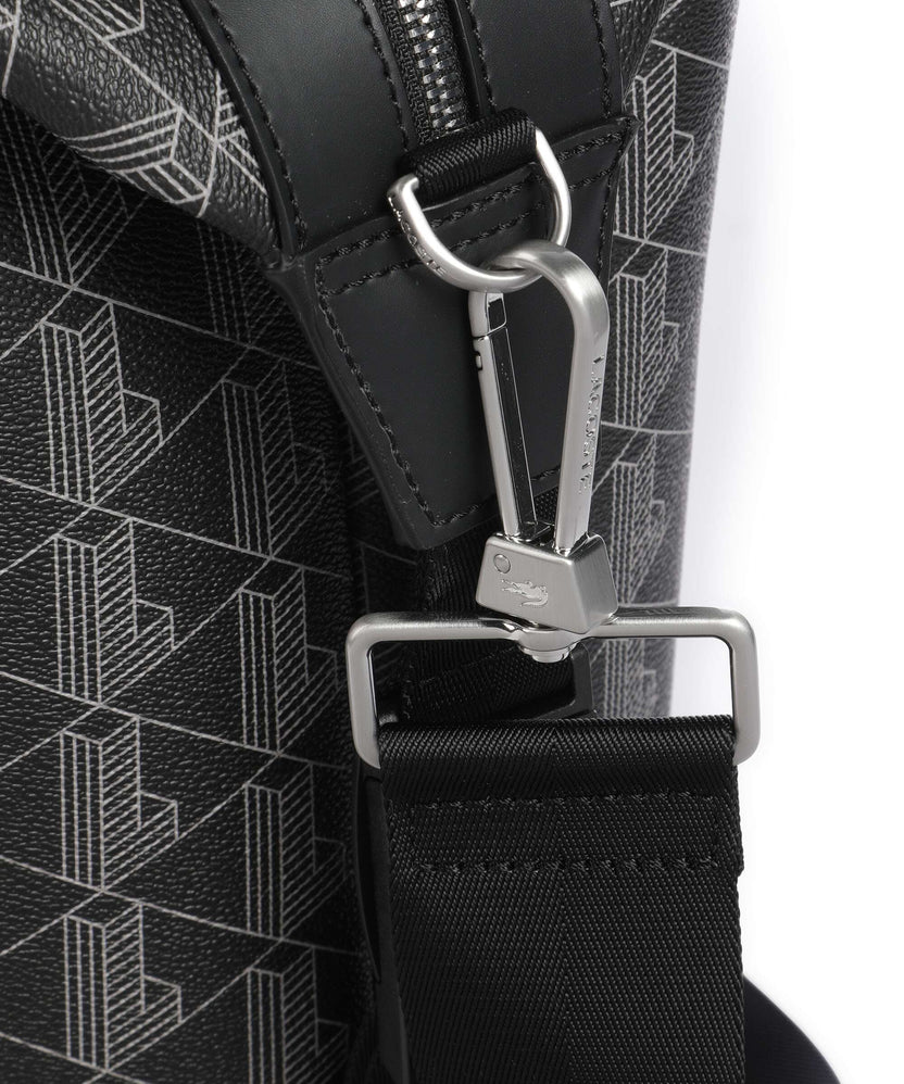 Lacoste The Blend Weekend bag monogram noir/gris