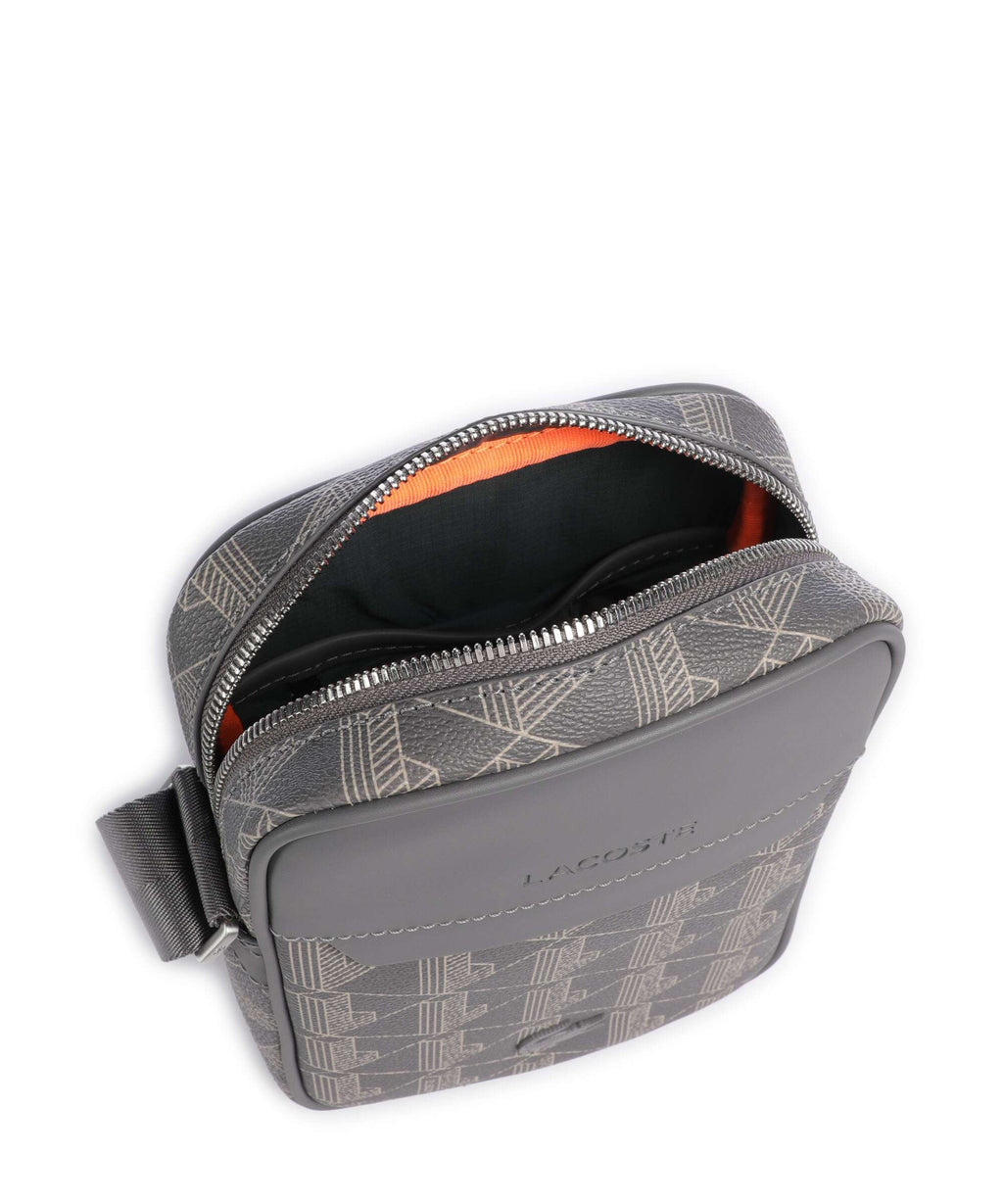 Lacoste The Blend Crossbody bag mono castlerock/string