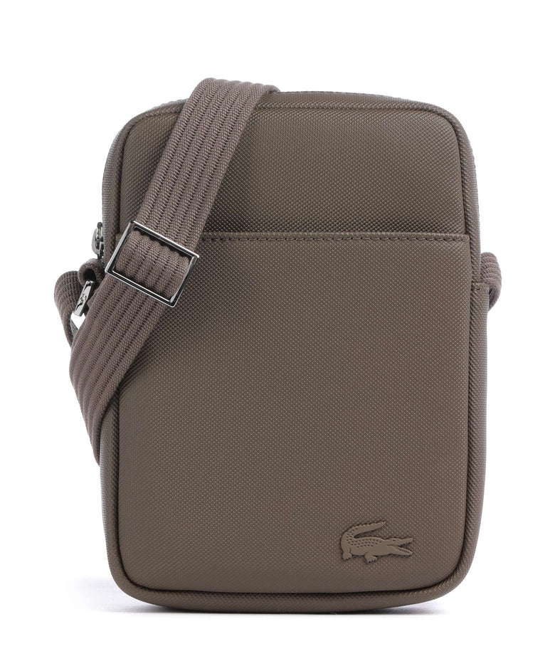 Lacoste Mens Classic Crossbody bag morel