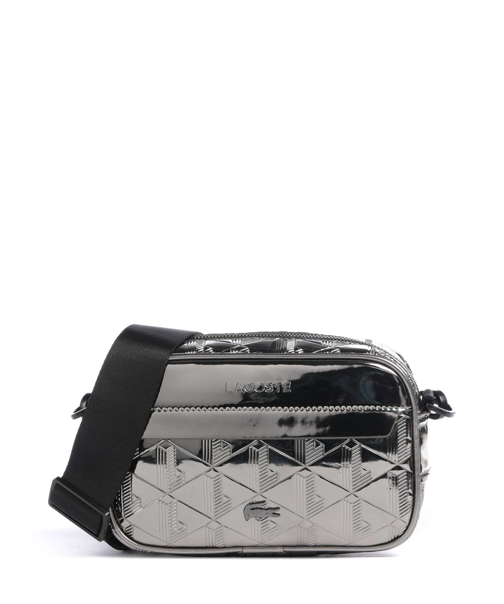 Lacoste The Blend Crossbody bag silver/black