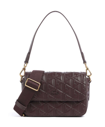 Lacoste Maheki Sac porté épaule fudge
