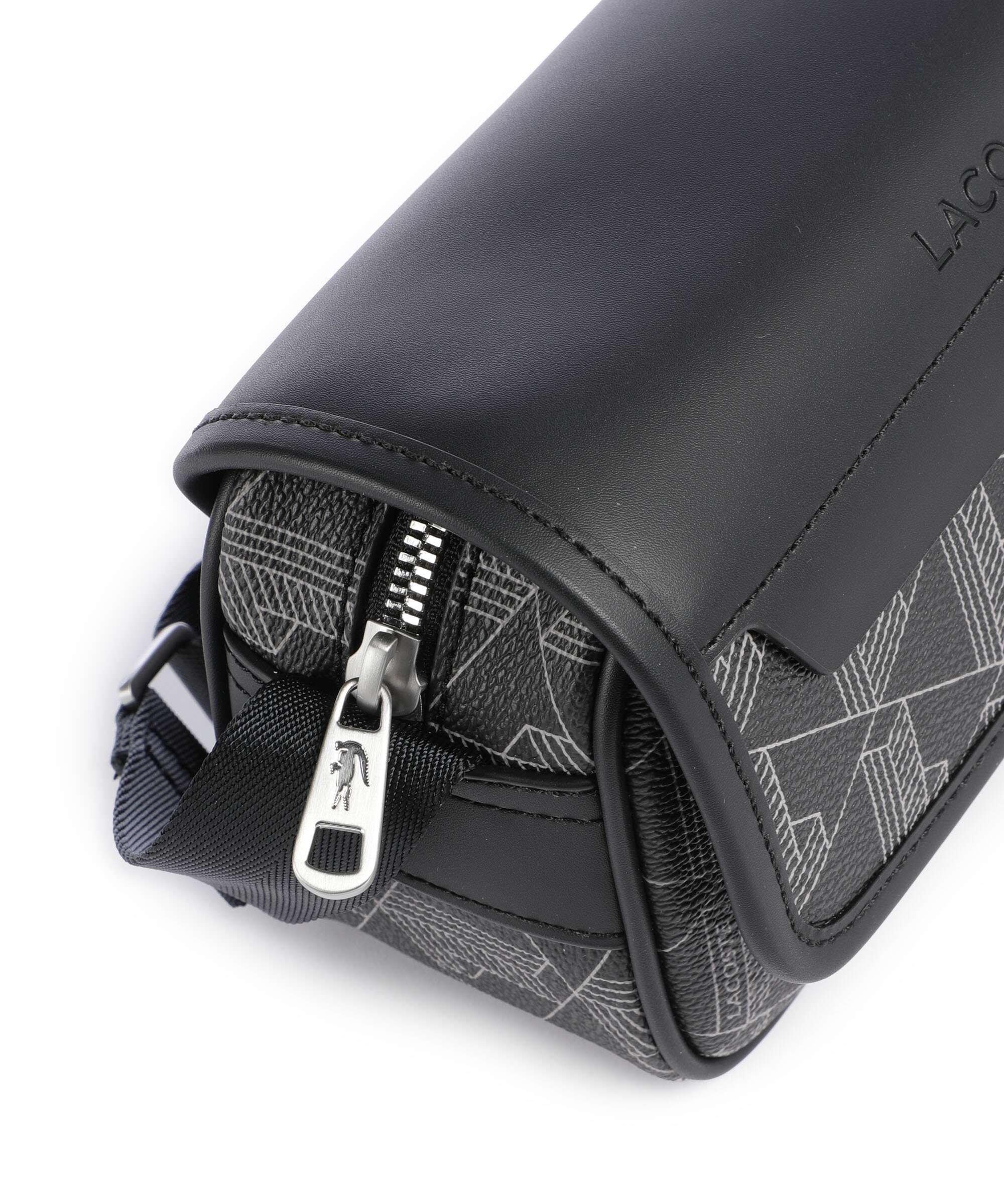 Lacoste The Blend Crossbody bag monogram/noir/gris