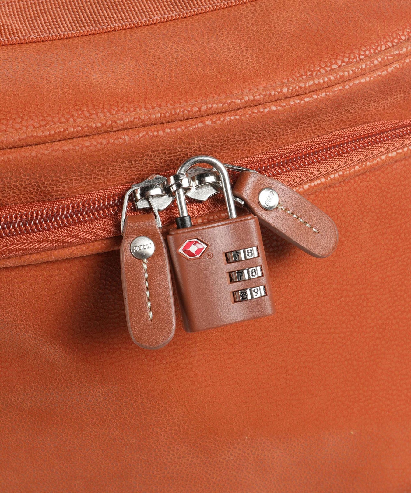 Jump Uppsala Soft Travel bag with wheels terracotta