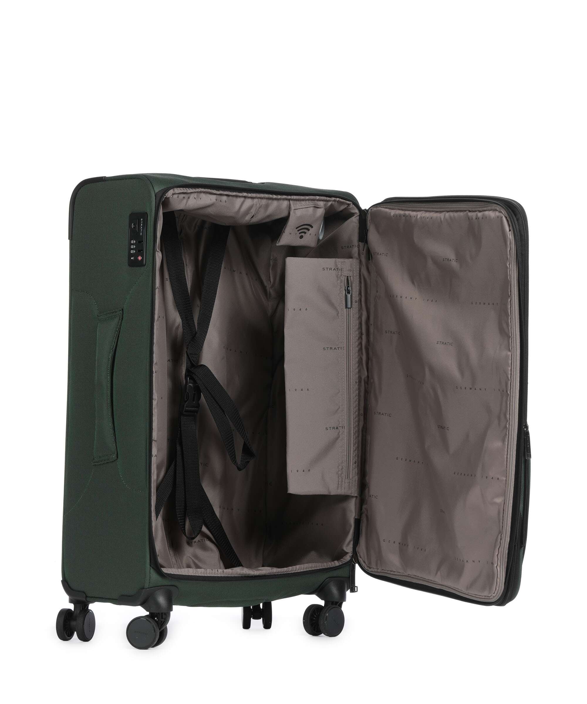 Stratic Bendigo Light+ Spinner (4 wheels) dark green