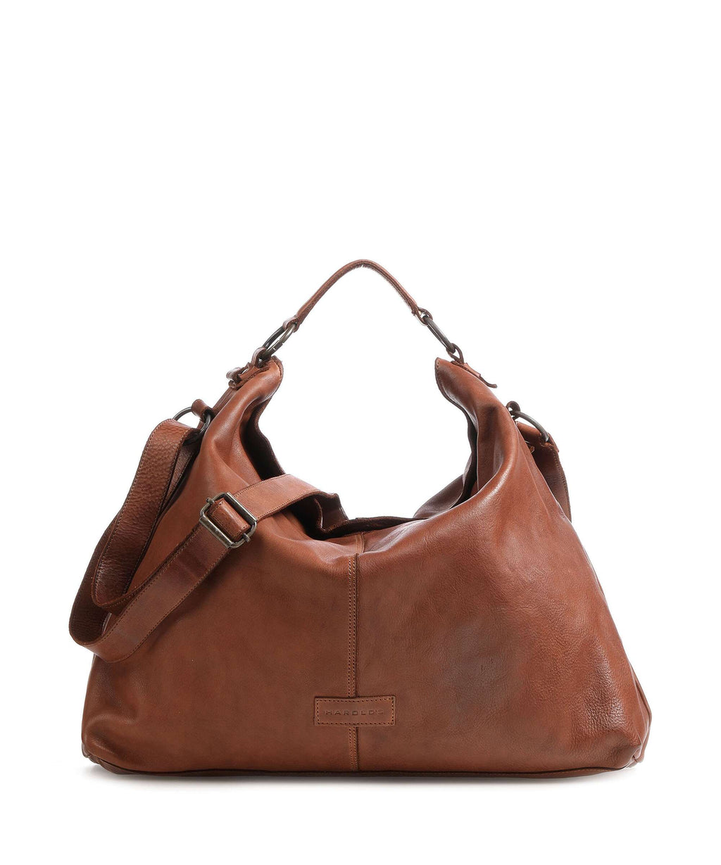 Harold's Submarine Hobo bag cognac