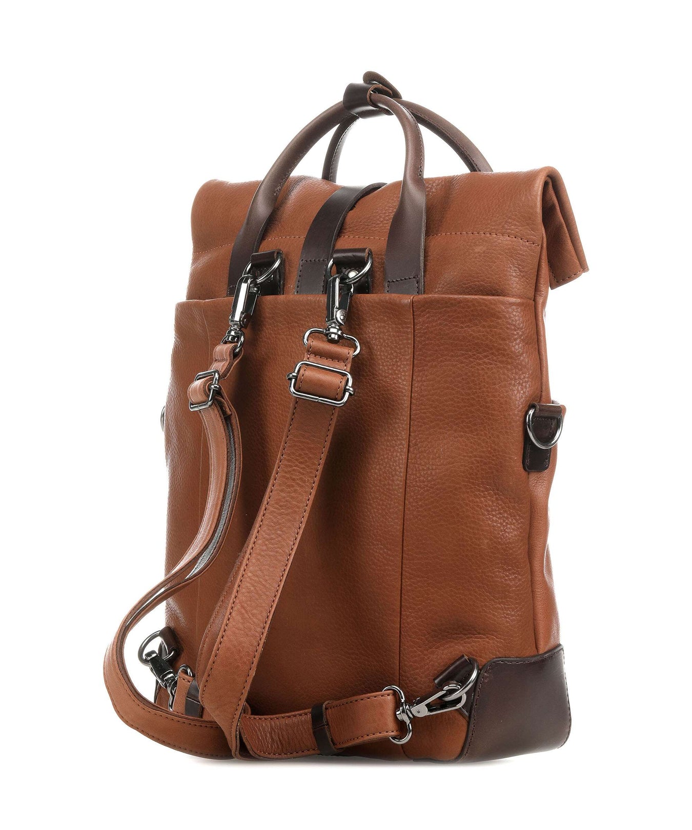 Harold's Mount Ivy Rolltop backpack cognac/braun