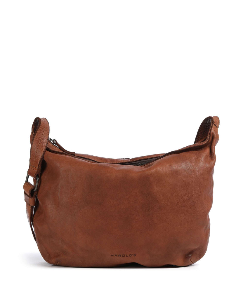 Harold's Submarine Hobo bag cognac
