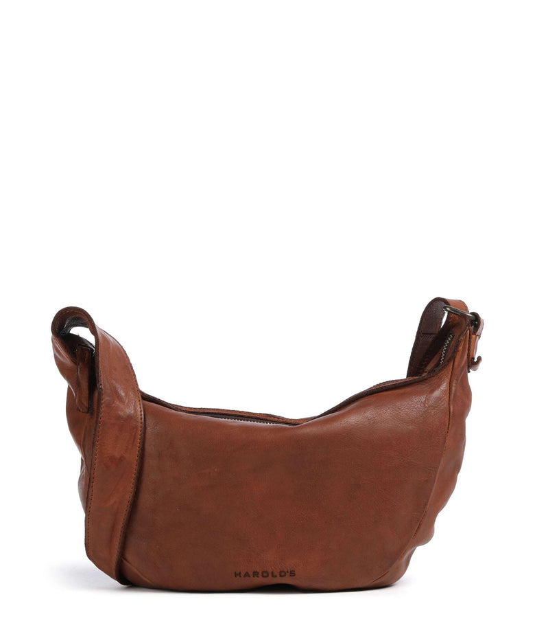Harold's Submarine Hobo bag cognac