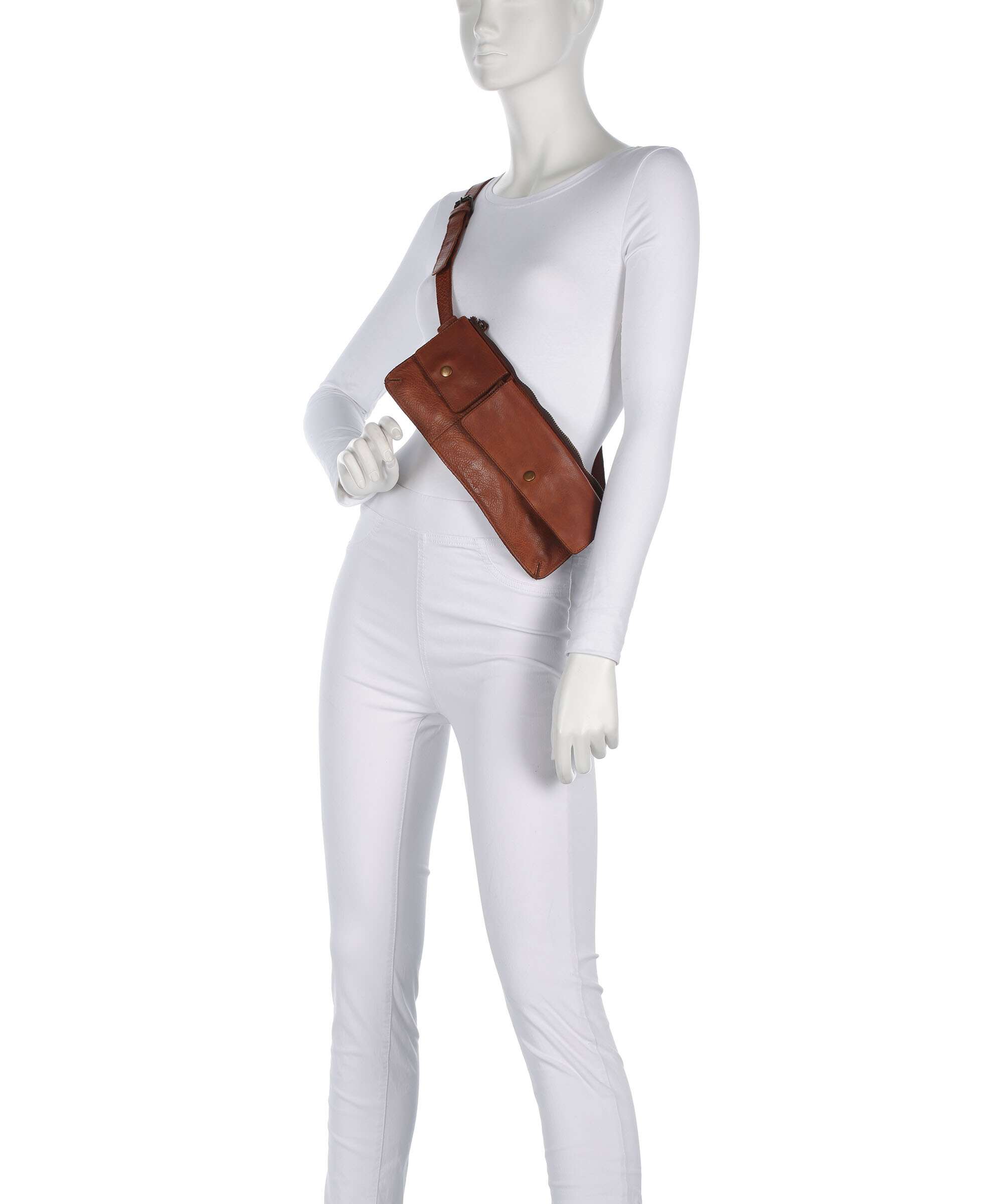 Harold's Submarine Belt bag cognac