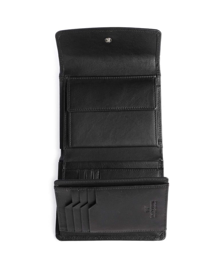 Braun Büffel Golf Secure Wallet schwarz