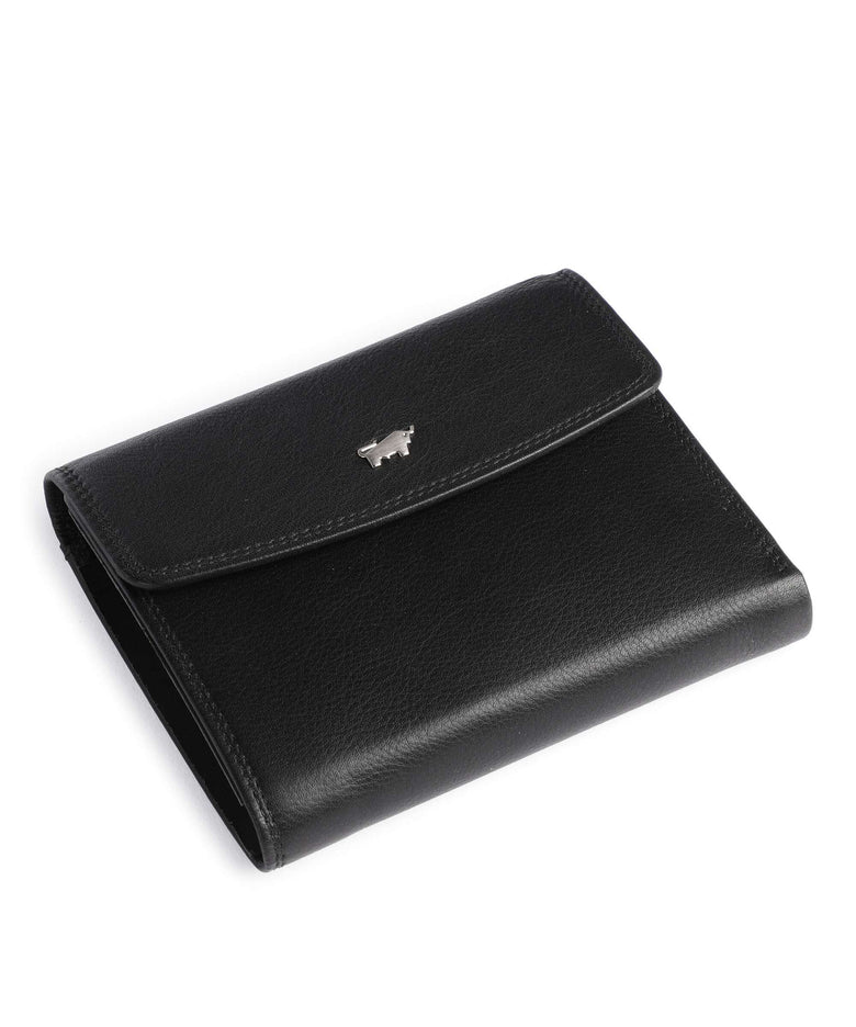 Braun Büffel Golf Secure RFID Wallet schwarz