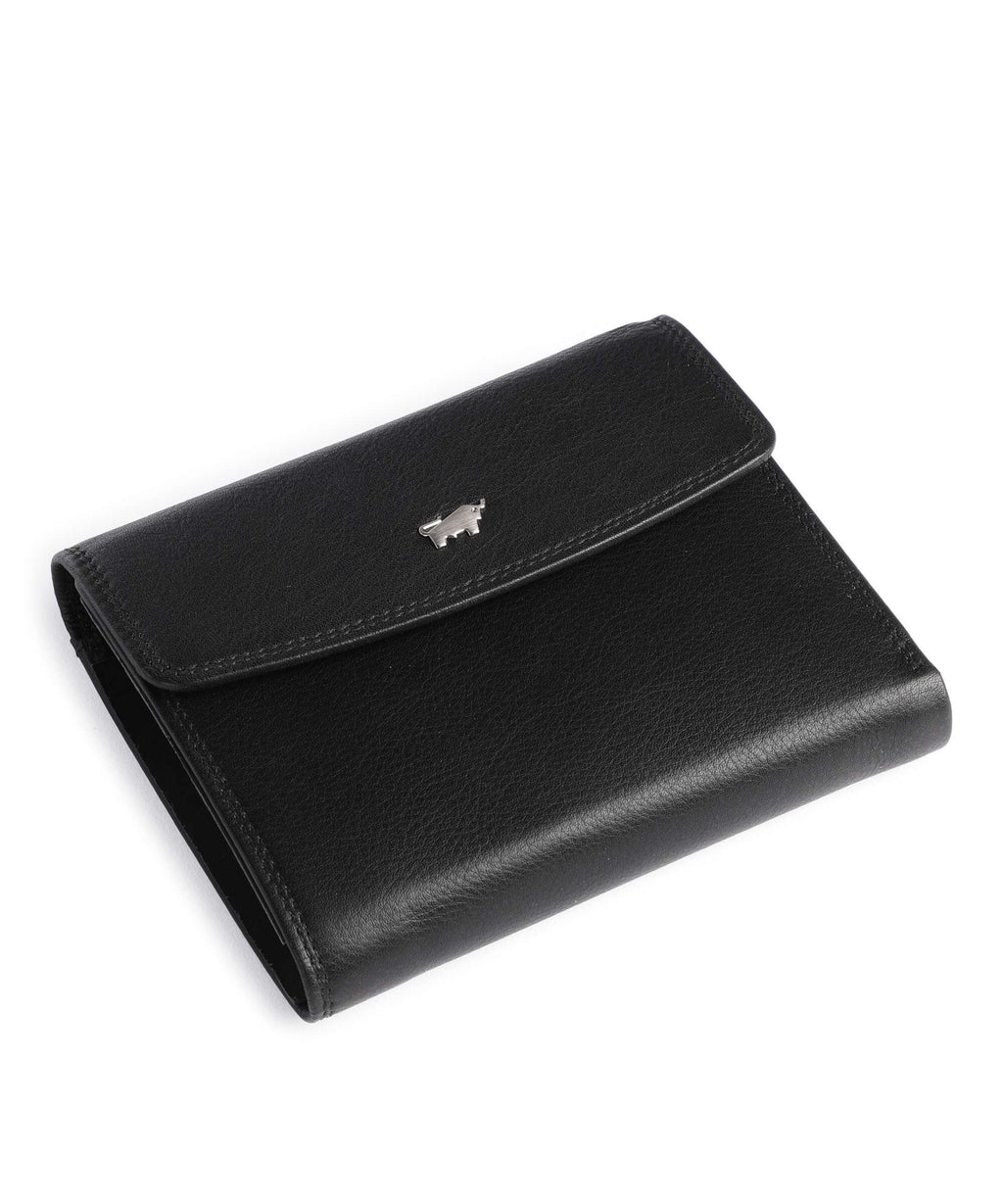Braun Büffel Golf Secure Wallet schwarz
