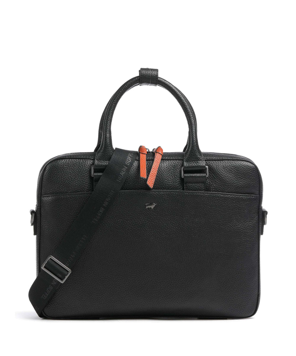 Braun Büffel Novara Briefcase schwarz