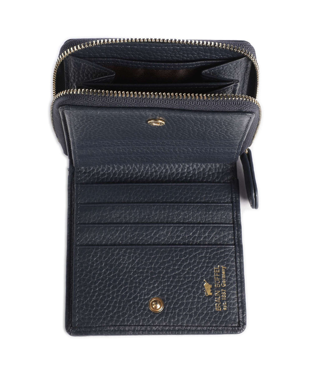 Braun Büffel Asti S Wallet navy