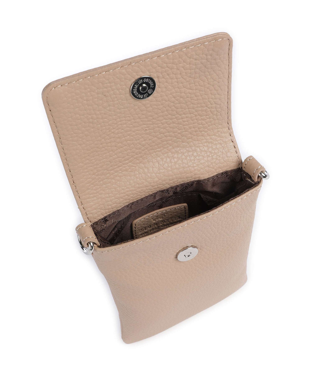 Braun Büffel Hanna Phone bag creme