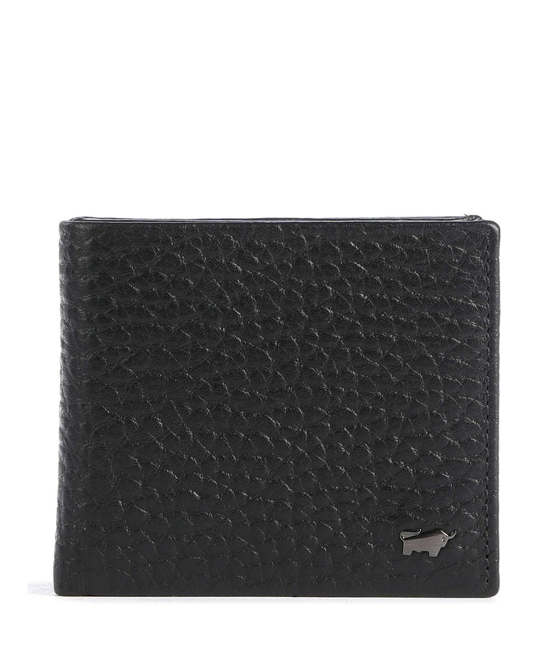 Braun Büffel Yannik RFID Wallet schwarz