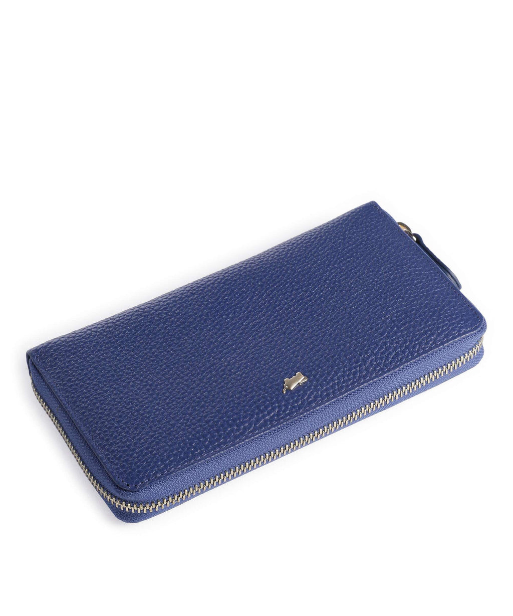 Braun Büffel Asti Wallet nachtblau