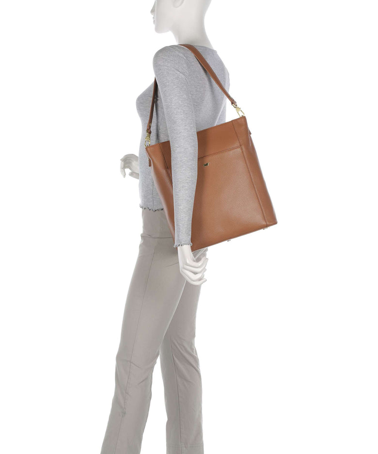 Braun Büffel Hanna Tote bag cognac