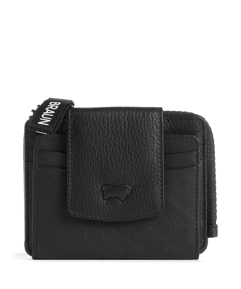 Braun Büffel Capri Credit card holder schwarz