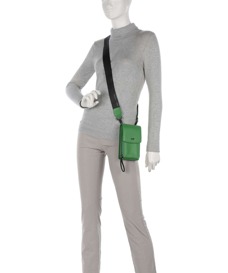 Braun Büffel Capri Phone bag grün