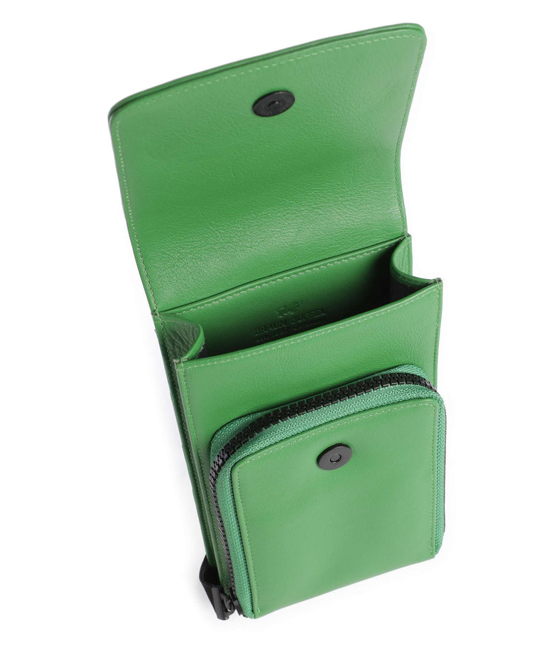 Braun Büffel Capri Phone bag grün