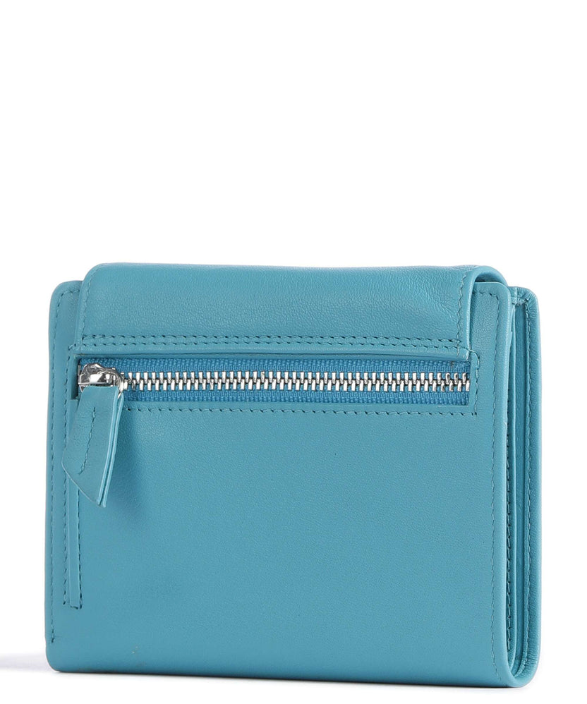 Braun Büffel Joy RFID Wallet türkis