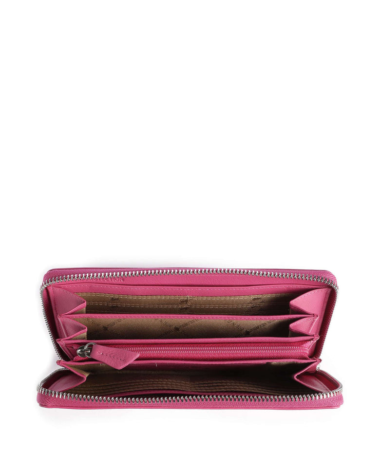 Braun Büffel Joy Wallet pink