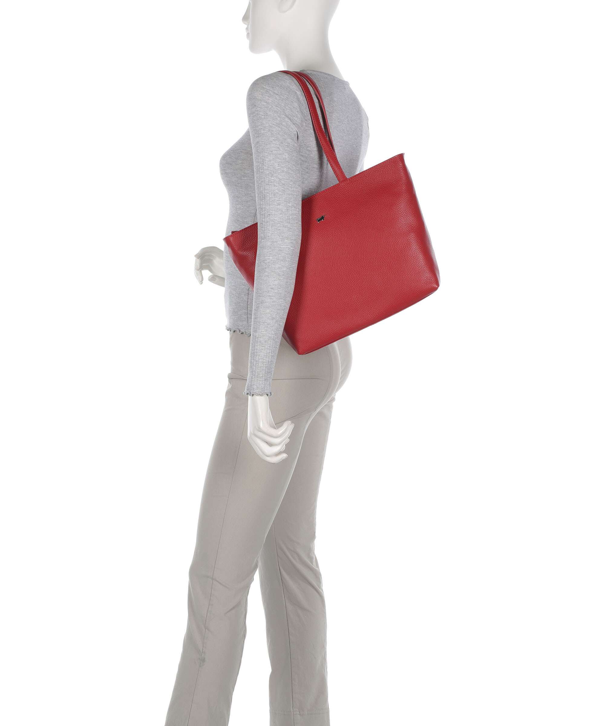 Braun Büffel Hanna S Tote bag red