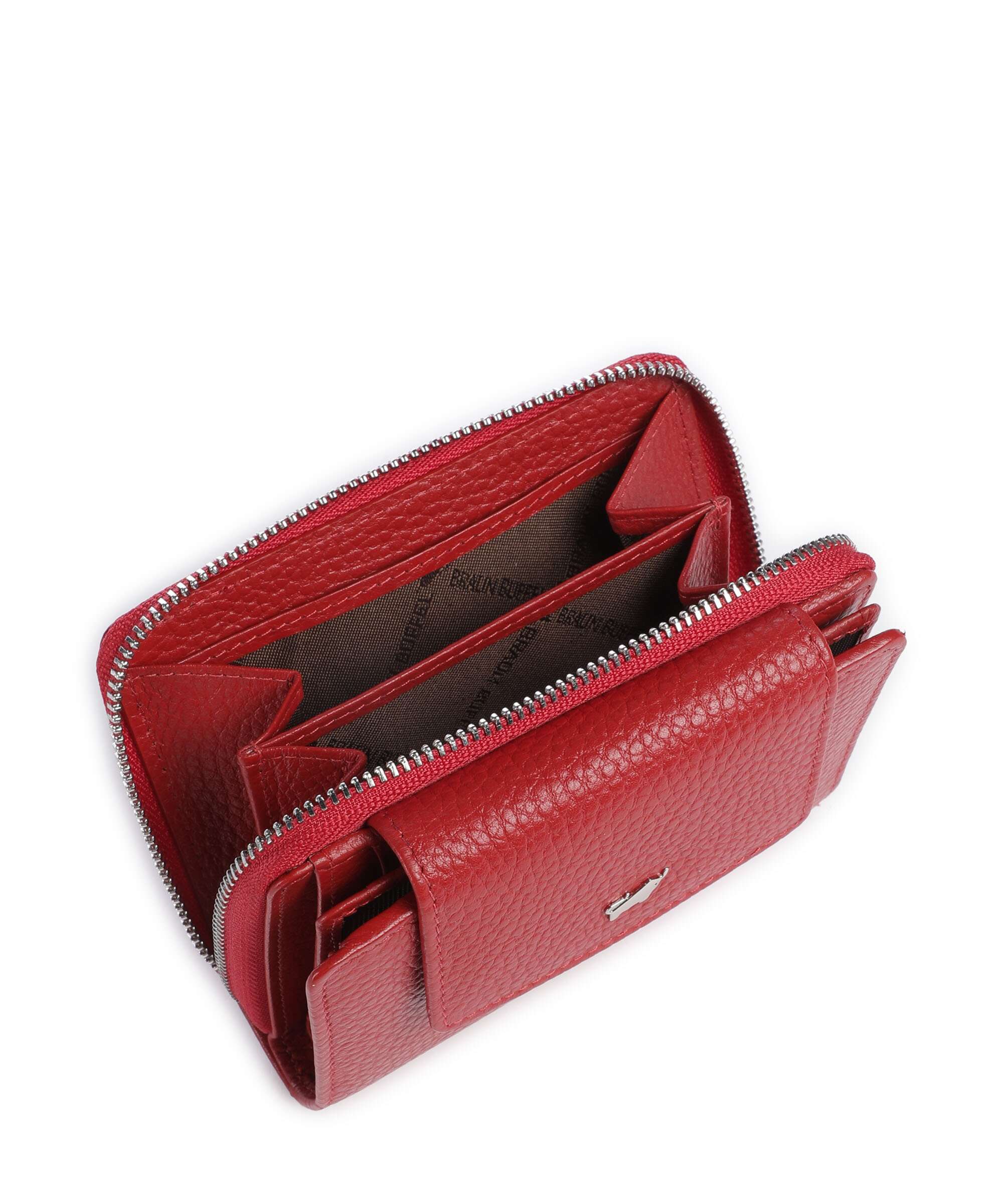 Braun Büffel Hanna M Wallet red