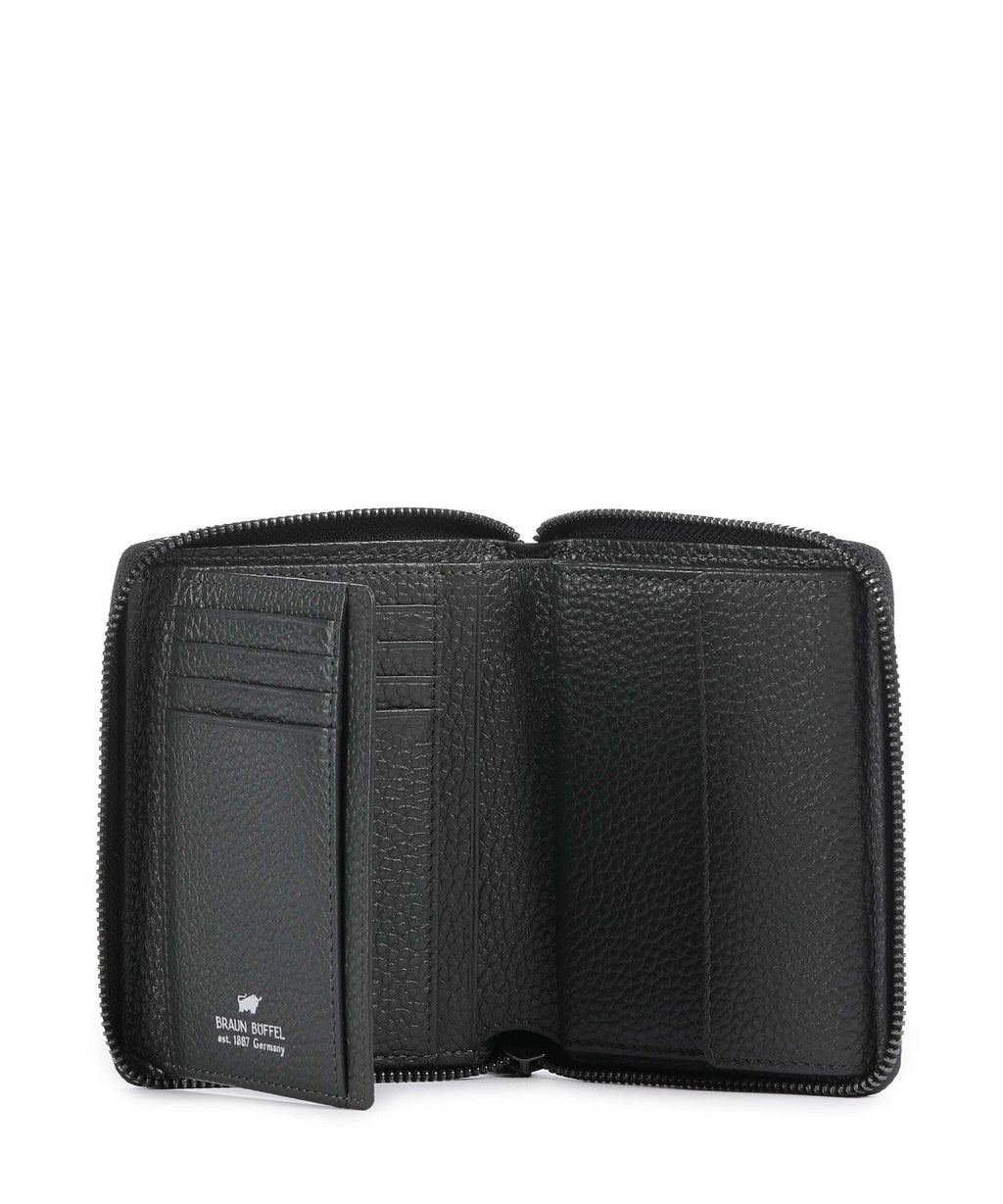 Braun Büffel Theo RFID Wallet dark grey