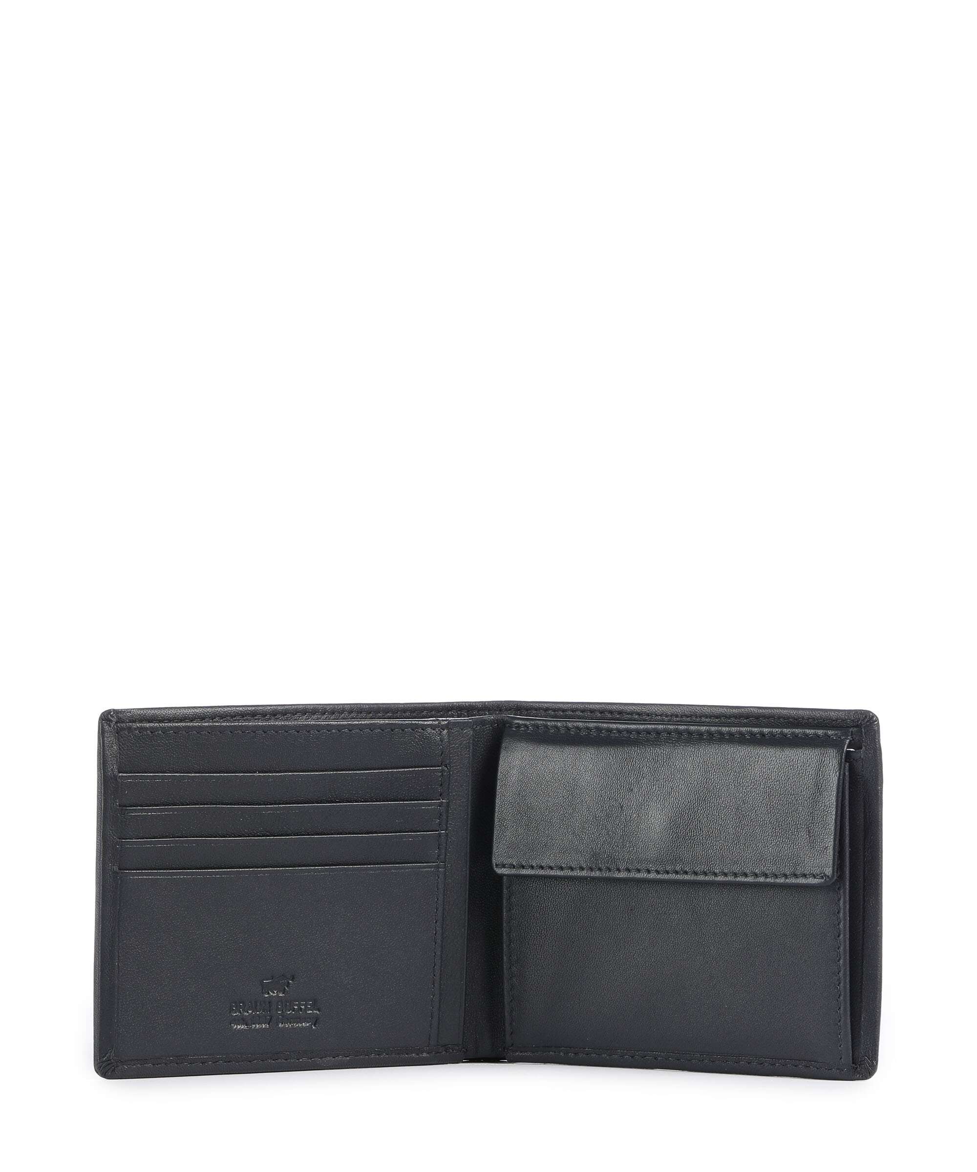 Braun Büffel Hannes Wallet navy