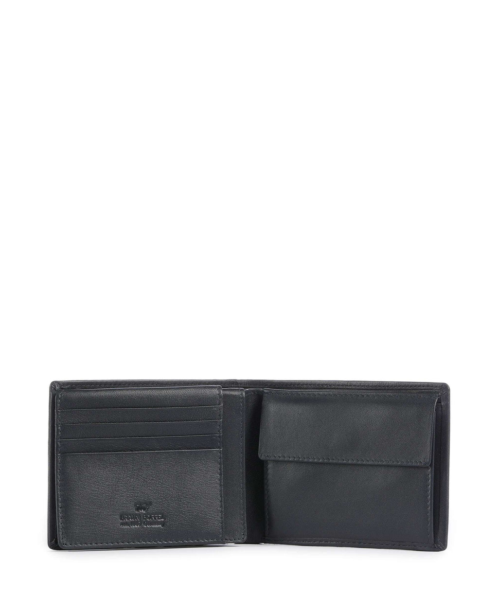 Braun Büffel Hannes Wallet navy