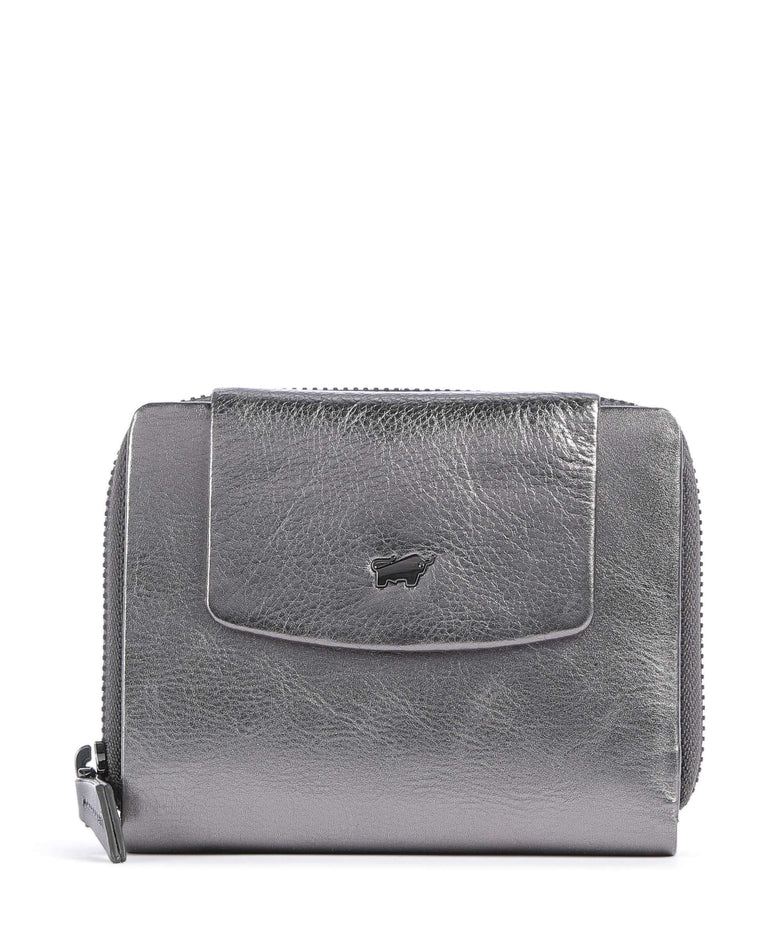 Braun Büffel Ruby RFID Wallet silver