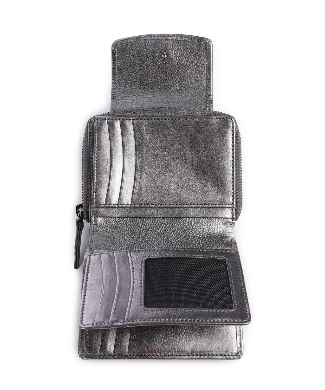 Braun Büffel Ruby RFID Wallet silver