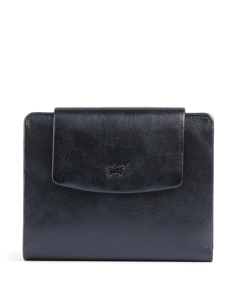 Braun Büffel Ruby Wallet blau