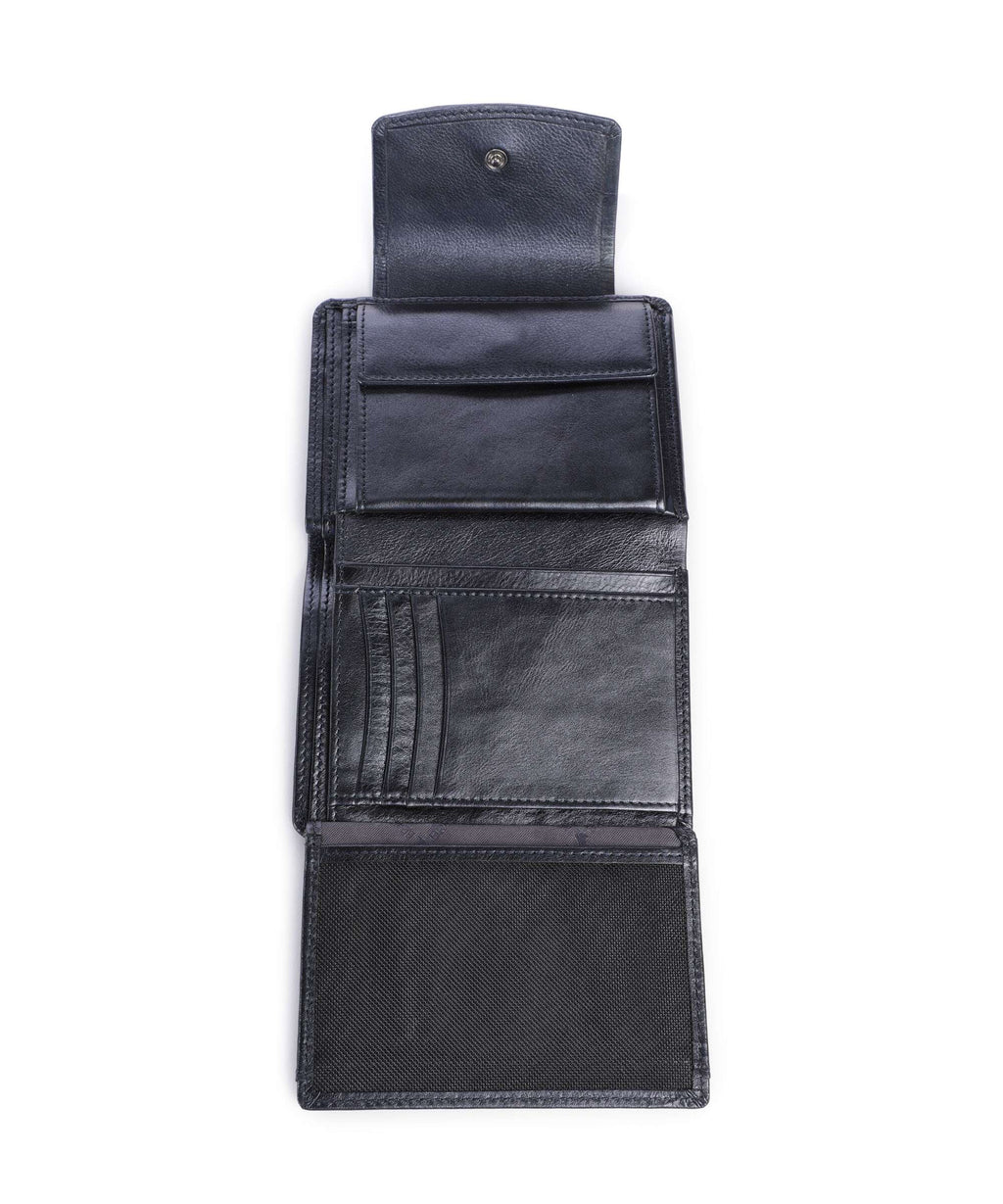 Braun Büffel Ruby Wallet blau