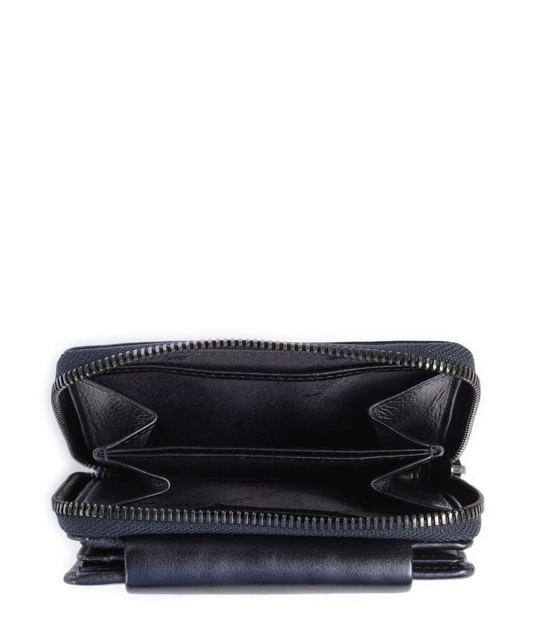 Braun Büffel Ruby RFID Wallet blau