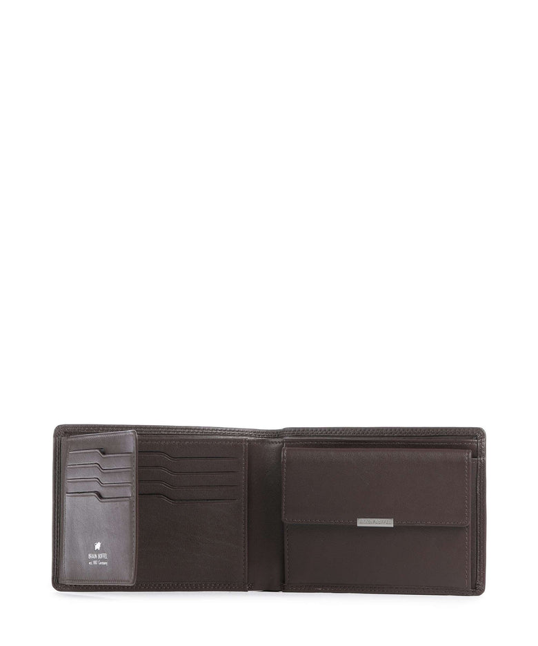 Braun Büffel Golf RFID Wallet braun