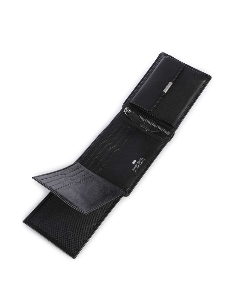 Braun Büffel Golf Wallet schwarz
