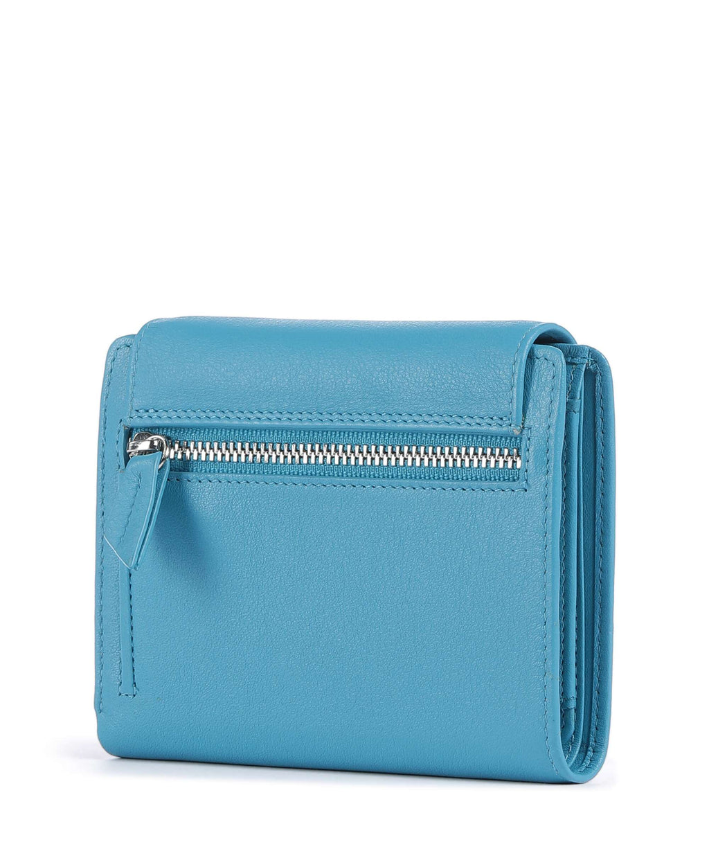 Braun Büffel Joy Wallet indigo blue