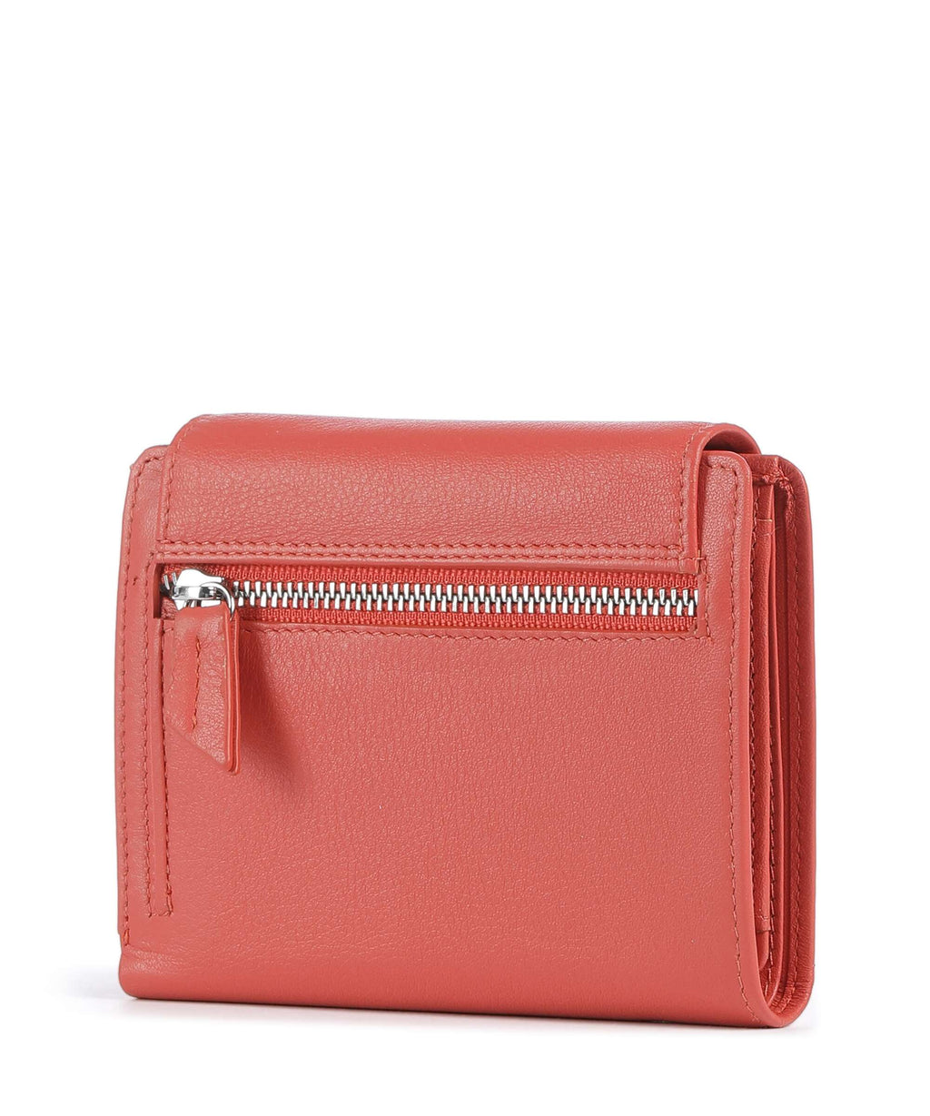 Braun Büffel Joy Wallet coral