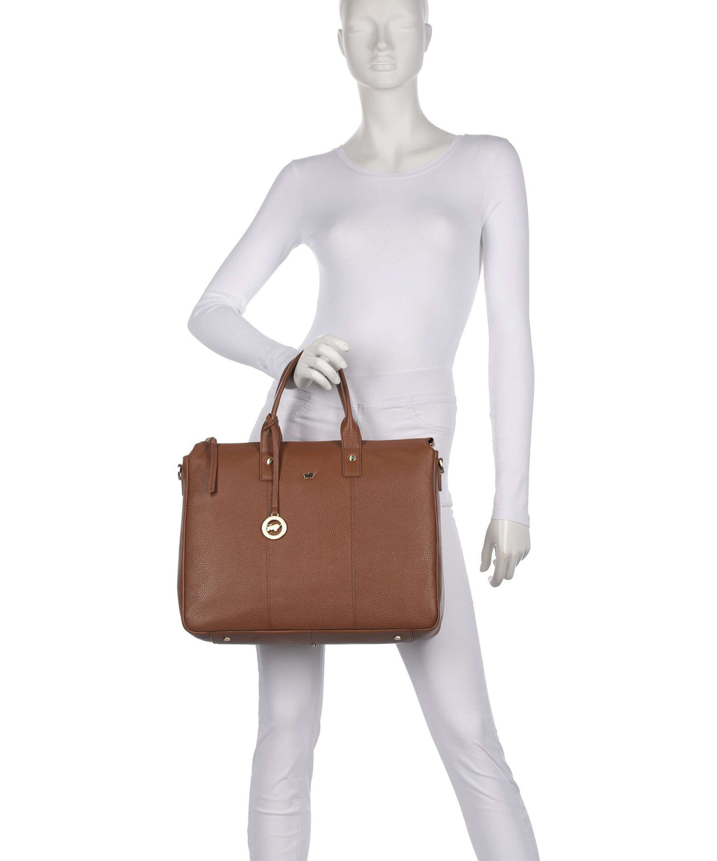 Braun Büffel Hanna Briefcase saddle brown