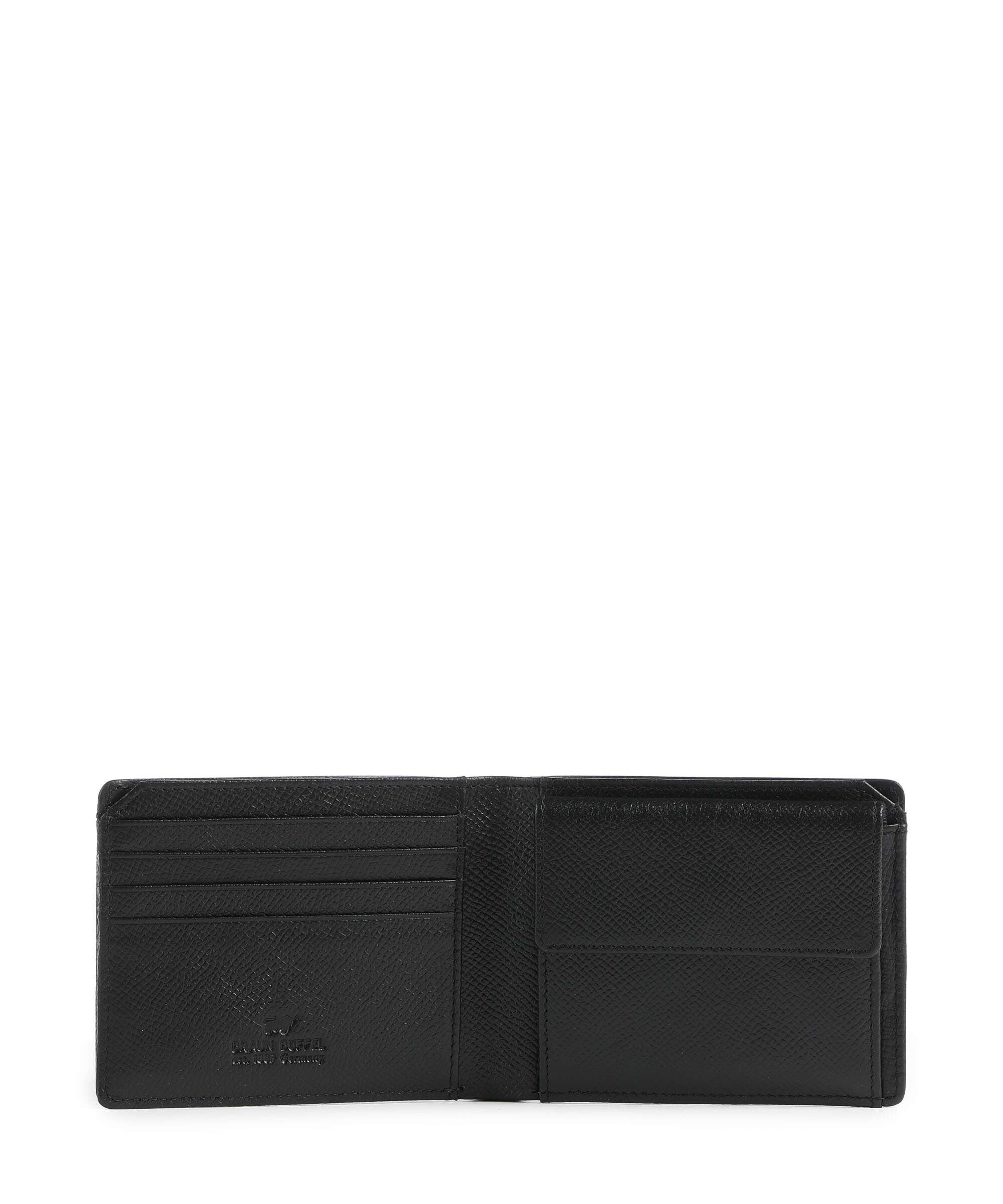 Braun Büffel Robin Wallet schwarz