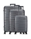 Travelite Air Base Suitcase set (4 wheels) anthrazit
