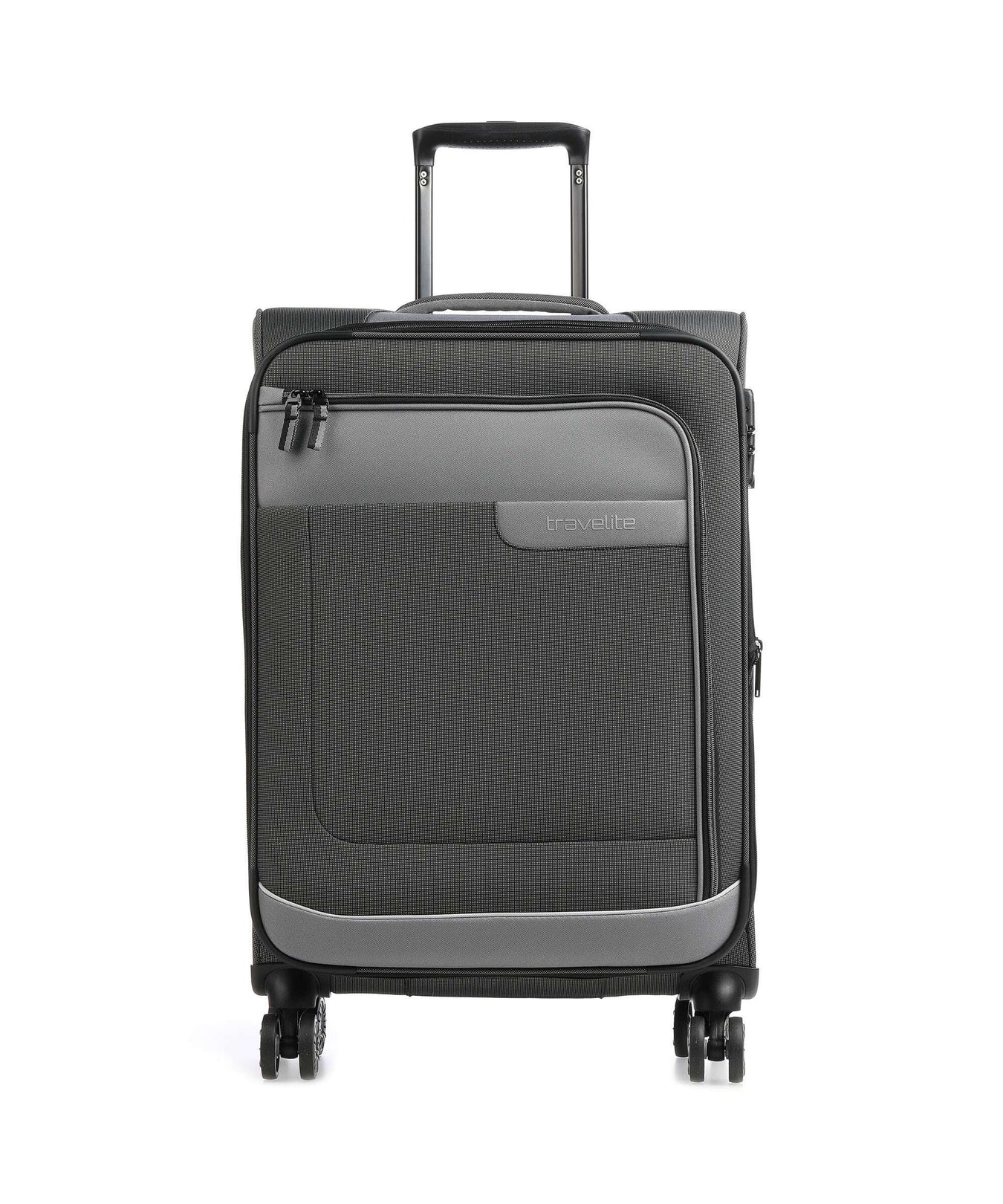 Travelite Viia Spinner (4 wheels) schiefer